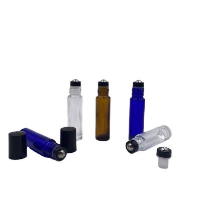 China Wholesale 10ml High Quality Plastic Personal Care Crystal Glass Roll On Bottle High Quality for sale