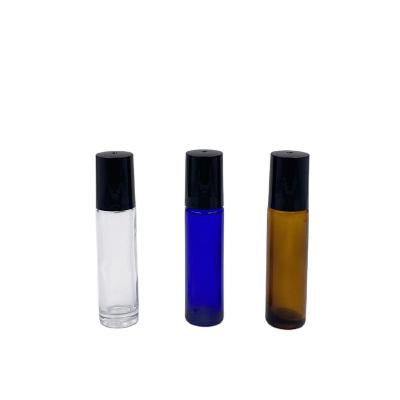 China 2020 New Personal Care Rollball Amber Blue Bottle For Essential Oils for sale