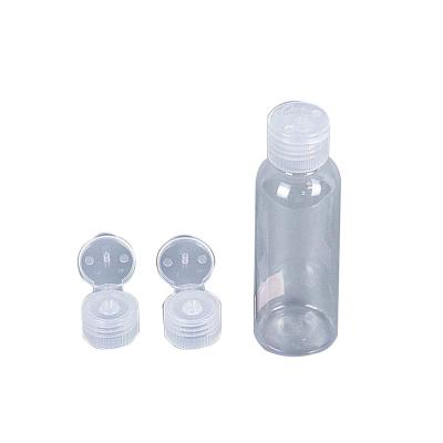 China PP High Quality Clear Top Cap Empty Plastic Bottles With Flip for sale