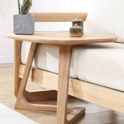 China Regular Mid Century Modern Solid Wood Coffee Table Side Table Suitable For Living Room Sofa Side Bedroom for sale