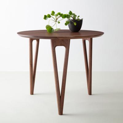 China Eco-friendly Hair Pin Side Table Walnut or Oak Make Walnut or Oak Suitable for Living Room Sofa Side Bedroom for sale