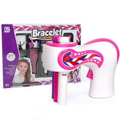 China DIY Braiding Material Eco-friendly Stylish Hairstyle Set Quick Twist 3 Actions Hair Braiding Machine For Girl Gift Automatic Hair Braider Tool for sale