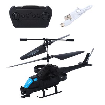 China 2.5 Channel Aircraft Collision Avoidance Crash Helicopter RC Toys Heavy Duty Remote Control Helicopter Children's Gift for sale