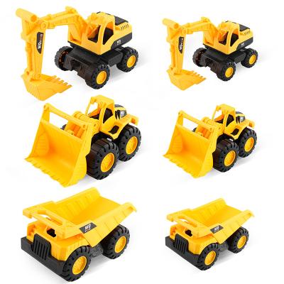 China Diecast Pull Back Sports Combine Engineering Car Series Toys for sale