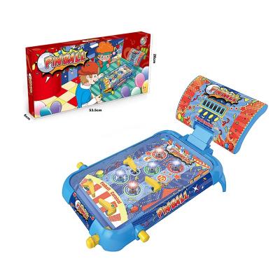 China Eductional Toys Child Educational Interactive Pinball Toy Light Music Counting Tabletop Marble Games Mini Pinball Toy for sale