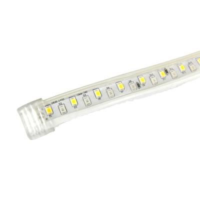 China interior & micasa factory outdoor 110V 220V flexible SMD2835 RGB led strip light channels for indoor and outdoor for sale