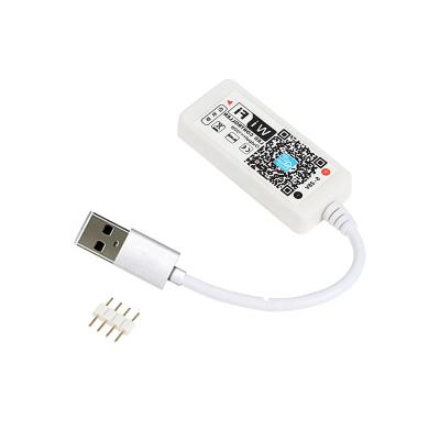 China Wifi+4G+APP Wifi Led Strip Light Controller DC5V-24V RGB App Control 144W Output Voice Control For Led Strips for sale