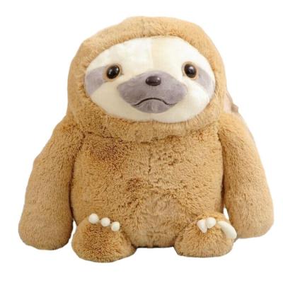 China Cute Cute Cartoon Sloth Stuffed Animal Three Toe Sloth Toys For Children Cuddlekins for sale