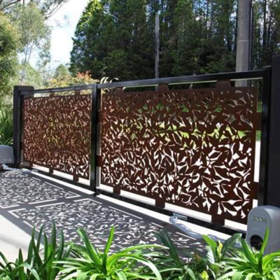 China Art Decor Outdoor Screen Protector Laser Cutting Metal Privacy Screen Stencils With Best Price for sale