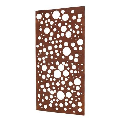 China ECO FRIENDLY best quality cheap press shaped spear black coated corten steel metal picket outdoor backyard fencing panel designs for sale