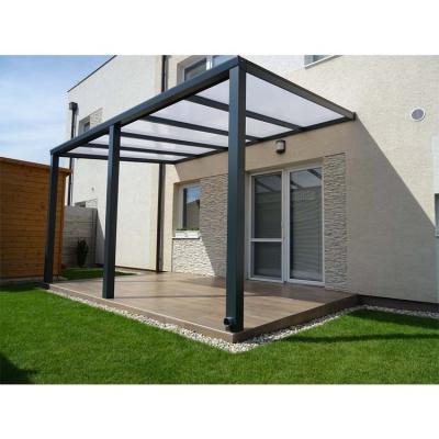 China Modern Design Metal Canopy Bioclimatic Roof Pergola Aluminum Profiles Easily Assembled for sale