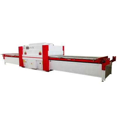 China Fully automatic PVC film-coating PVC film vacuum membrane press machine woodworking machinery with single and double working place for sale