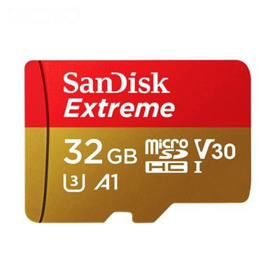 China SanDisk SDSQXA1 U3 C10 A2 V30 4K extreme memory card memoria original 100% genuine plastic 128 gigabyte for sale