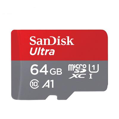 China Plastic Memory Card SanDisk SDSQUNC 64gb TF SD Micro Card A1 Ultra Class 10 U1 U3 A1 Memory-Card for sale