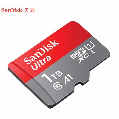 China Original Plastic SanDisk TF Micro Memory Card SD Card 100MB/s SDSQUAR 256GB 512GB 1TB For Phone for sale