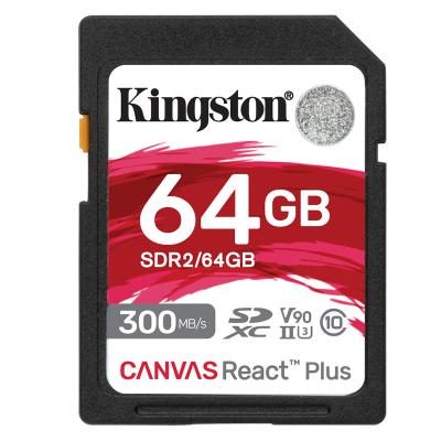 China Wholesale Kingston 300M/S Plastic Memory Card Kingston SD Memory Card with Free Card Reader for sale