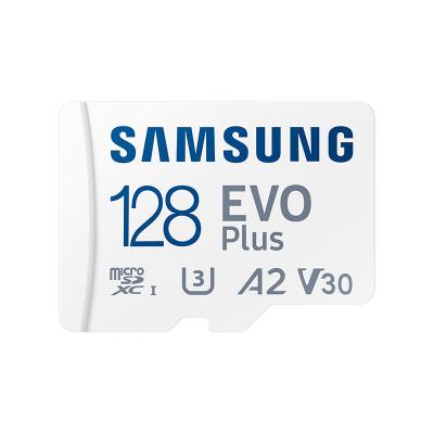 China Genuine Authentic Plastic Samsung EVO Plus High Speed ​​Memory U3 V30 A2 Console Tablet TF SD Card for sale