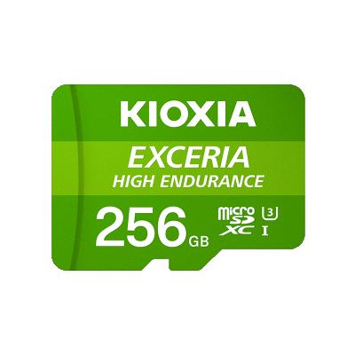 China 100% Original KIOXIA Exceria High Resistor Memory Card 256gb micro 15mm(L)*11mm(W)*1mm(H) for sale