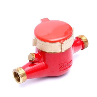 China Sale Brass / Iron One Low Price Hot Water Jet Multi Water Meter Super Dry Water Meter for sale