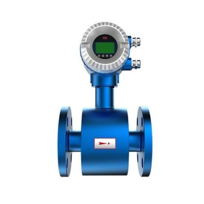 China The cheapest carbon steel/SS316 electromagnetic flowmeter for sale