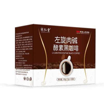 China Wanrentang Ketone Magic Energy Coffee Black Coffee L-carnitine Meal Replacement Coffee Lady Normal Crisp Red Satiety for sale