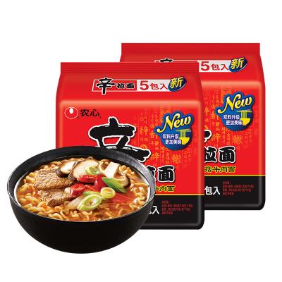 China Wholesale Chinese Delicious Ramen Gluten Free 600g Mushroom Beef Flavor Instant Noodle for sale