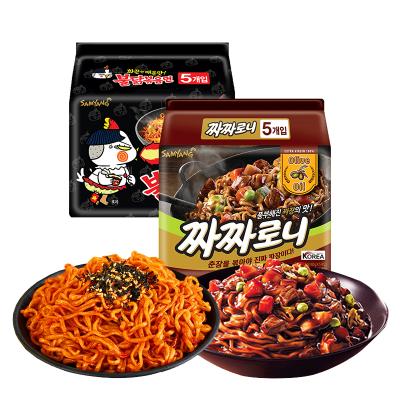 China Korean Style Soy Sauce Instant Noodles 140g*5 Gluten Free Packs for sale