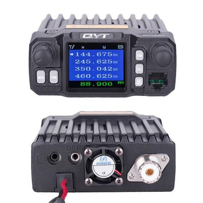 China QYT KT-7900D 25W Mini Quad Band Car Mobile Radio VHF UHF Color Display For Taxi Transceiver 200 Channels for sale