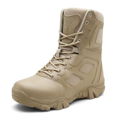 China Anti-smell hot sale men's jungle combat boots men's winter boots shoes support military FBA for sale