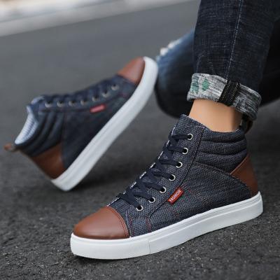 China Fashion Trend Designers Canvas Casual Shoes New Fashion Sneakers Comfortable Running Shoes For Men for sale