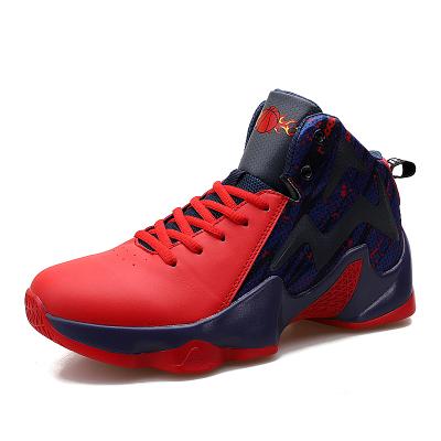 China Best Cheap Basketball Shoes Basketball Shoes Original Round Top Men Outdoor High Top Sneakers Wholesale for sale