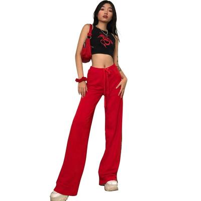 China Wholesale Anti-Wrinkle Track Streetwear Women And Casual Pants Joggers Pants Women Sweatpants for sale