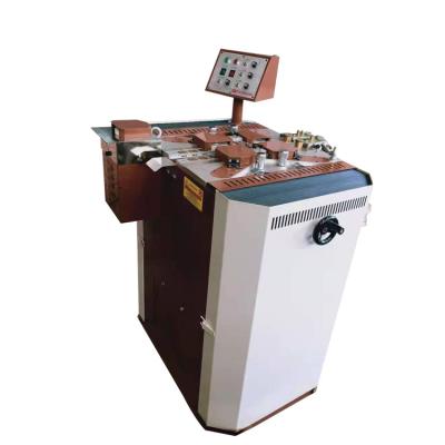 China Factory YH-18 Leather Belt Edge Brushing Machine with 4 Brushes Leather Belt Four Wheel Edges Polishing Grinding Machine for sale