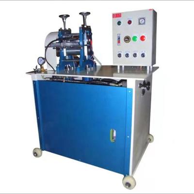 China Dog Collar Belt Making YH-22B Hydraulic Embossing Leather Belt Roller Making Machine for sale