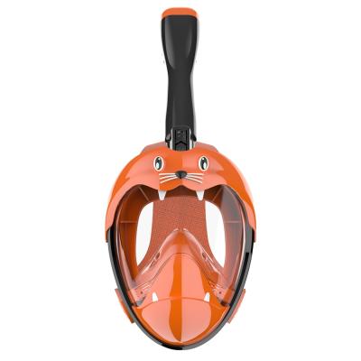 China Sea Lion Appearance & Easy To Use Sea Lion Water Sports Other Swimming And Products Glass Mask Full Face Diving Scuba Snorkel For Children for sale