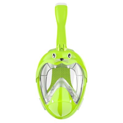 China Sea Lion Appearance & Lion Water Sports Toys Full Face Mask Scuba Free Breath Diving Snorkeling Mask Sea Swimming Easy To Use for sale