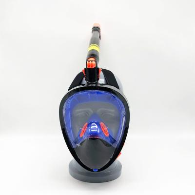 China 360 Degree Rotating Snorkle Snorkle and Swim Mask Full Face Surf and Snorkel Gear Packages for sale