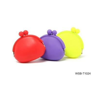 China Silicone OEM Factory Ladies Silicone Coin Purse Bags Mini Coin Purse Bag for sale