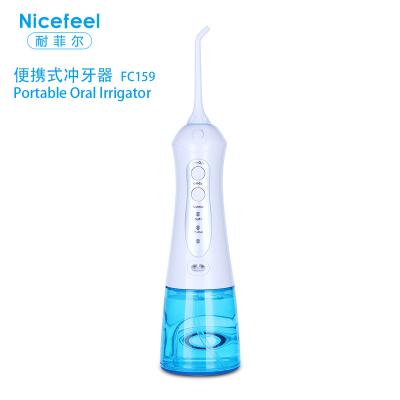 China Clean Oral Jet Portable Cordless Dental Irrigator Interdental Rechargeable Water Effectively Flossing Area for sale