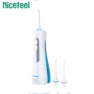 China IPX7 Waterproof Nicefeel Pressure Adjustable Dental Oral Irrigator Clean Oral Irrigator for sale