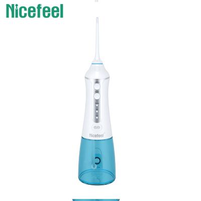 China Open tank design for dental flosser easy cleaning water hygiene waterproof oral irrigator size smart flosser for sale