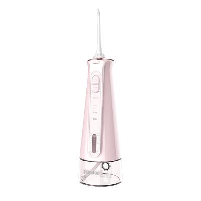 China Open Tank Design for Easy Cleaning Portable Cordless Electric Water Dental Flosser Oral Cleaner Teeth Irrigator for Travel for sale