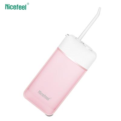 China Nicefeel Hot Selling Mini Portable Dental Care Portable Water Flosser Oral Hygiene Products Water Flosser for sale