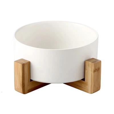 China Wholesale Viable Brightly Attracting Colorful Ceramic Viable Pet Bowls for sale