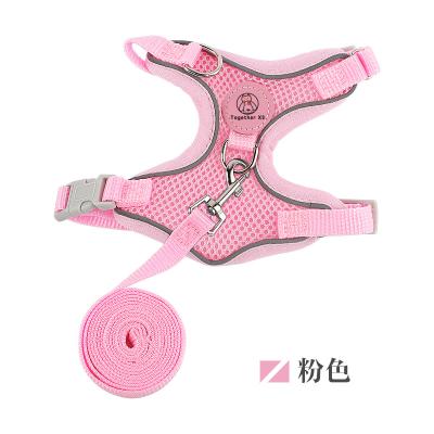 China Manufacturer Supply Adjustable New Style Pet Vest and Customized Breathable Comfortable Dog Cat Harness for sale