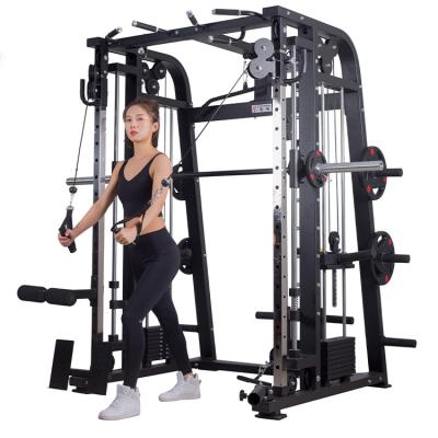 China Home Use Gym Equipment Smith Machine 2021 Conventional Workout for sale