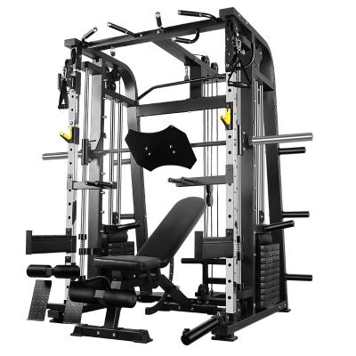 China Multi Functional Trainer Smith Machine Squat Rack Home Use Equipment for sale