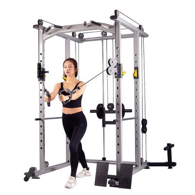 China Home Use Door Gym Exercise Equipment Power Rack Blacksmith / Multi Power Fitness Equipment for sale