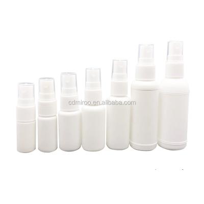 China BEAUTY PACKAGING 5-60ml HDPE spray bottle, mist spray bottle, white spray bottle with OEM service for sale