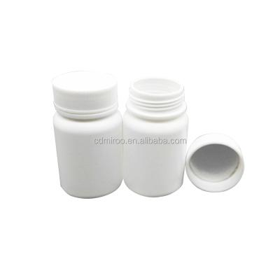 China Sterilized 60cc HDPE Caps Pharmaceutical Bottle With Screw Caps And Aluminum Foil Caps for sale